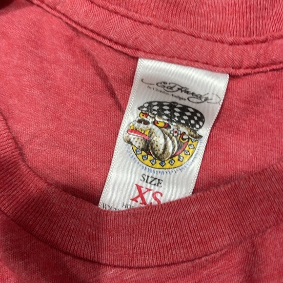 Vintage Y2K  Ed Hardy Pink Tiger Graphic Long Sleeve - Picture 3 of 5